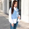 Anna-Kaci Women's Chunky Knit Vest with Oversized Buttons and Front Pockets - 3 of 4