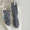 Anna-Kaci Women's 3-Pack Crew Socks with Allover Print Design Soft Stretch Knit for Everyday Comfort - 4 of 4