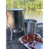 Bayou Classic KDS1 Stainless Steel Single Jet Burner w/ 10-psi Pre-Set Regulator w/ 60-in Hose - 2 of 2