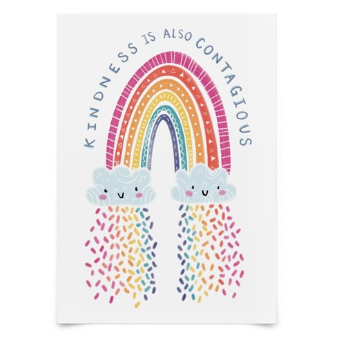 Big Dot of Happiness Rainbow Unicorn - Unframed Magical Unicorn Nursery and  Kids Room Linen Paper Wall Art - Set of 4 - Artisms - 8 x 10 inches