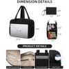 17.3 Inch Laptop Lunch Tote for Women – Insulated Compartment, Built-In Coin Wallet, 3-In-1 Work Purse & Travel Duffle Bag - 2 of 4