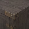 NicBex Farmhouse Barn Door TV Stand Modern Media Console with 3-Shelf for TVs up to 65" for Living Room - 4 of 4