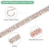 Unique Bargains Durable Rhinestone Chain Multipurpose Use Beaded Trim 1 Pc - 2 of 4