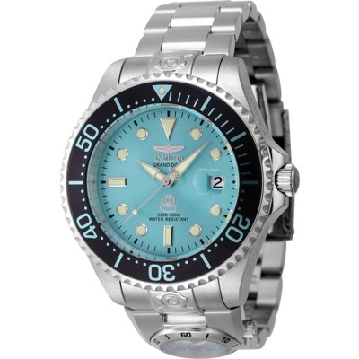 Invicta 45815 Men's Pro Diver Dual Time Silver Tone Bracelet Watch