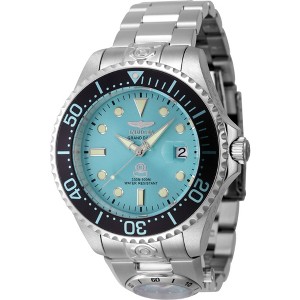 Invicta 45815 Men's Pro Diver Dual Time Silver Tone Bracelet Watch - 1 of 3