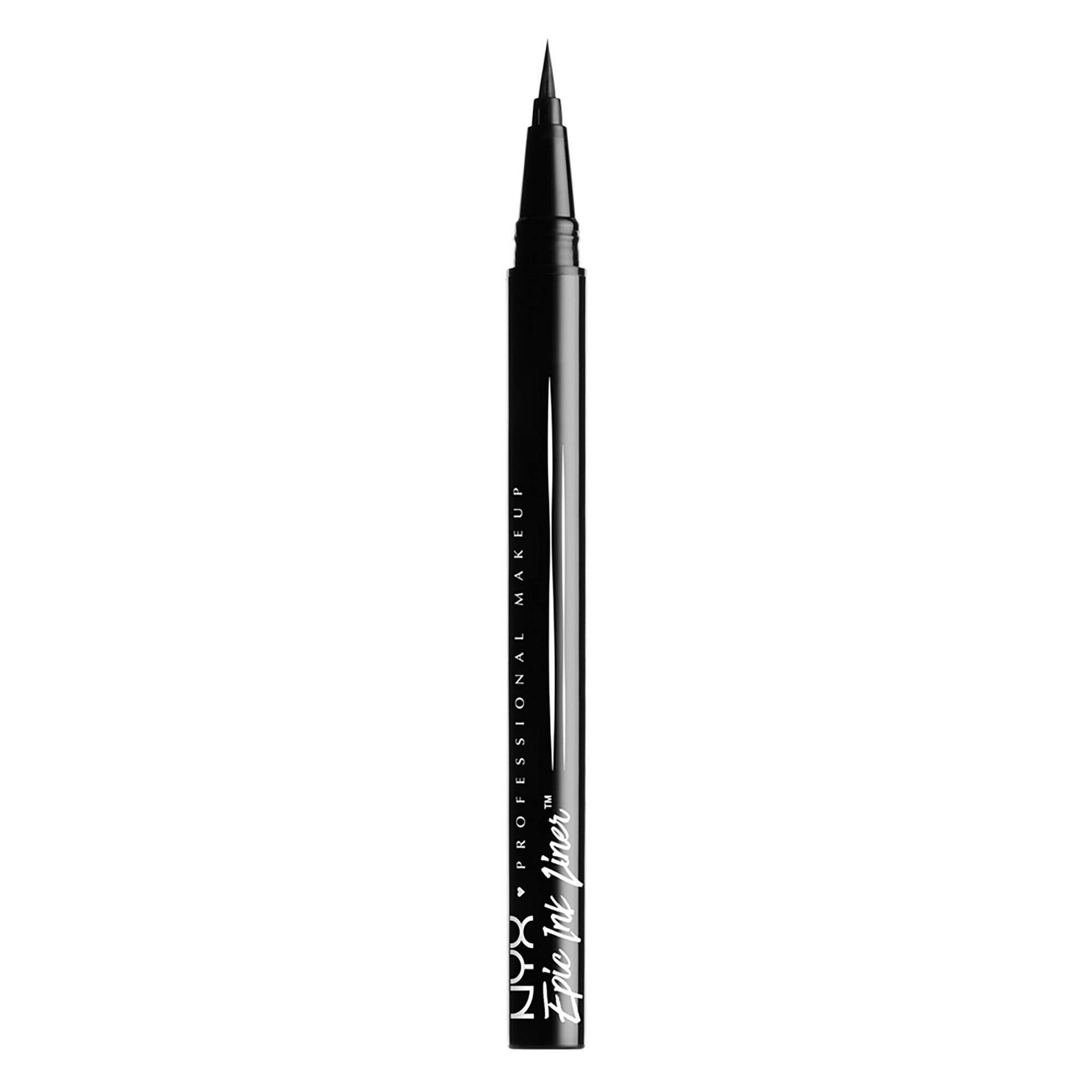 NYX Professional Makeup Epic Waterproof Ink Liner - Black - 0.02 fl oz