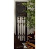 Traditional Metal Scroll Distressed Door Inspired Wall Decor: Rustic Iron - Olivia & May - 3 of 4
