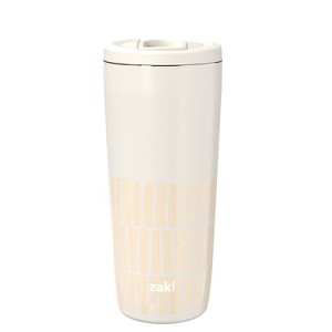 Zak Designs 20 fl oz Stainless Steel Vacuum Serenity Tumbler with Slide Lid - 1 of 4