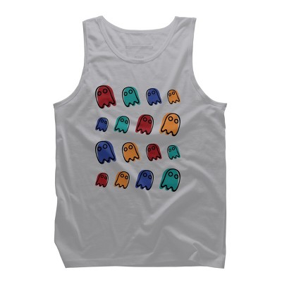 Men's Design By Humans Gummy Ghost Boo Boo Halloween 2019 By wakawiki Tank Top