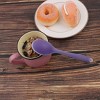 Unique Bargains Kitchen Restaurant Dinner Table Dessert Utensils Silicone Spoon - 2 of 4