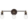 Livex Lighting Lansdale 3 - Light Vanity in  Bronze/Antique Brass - 4 of 4