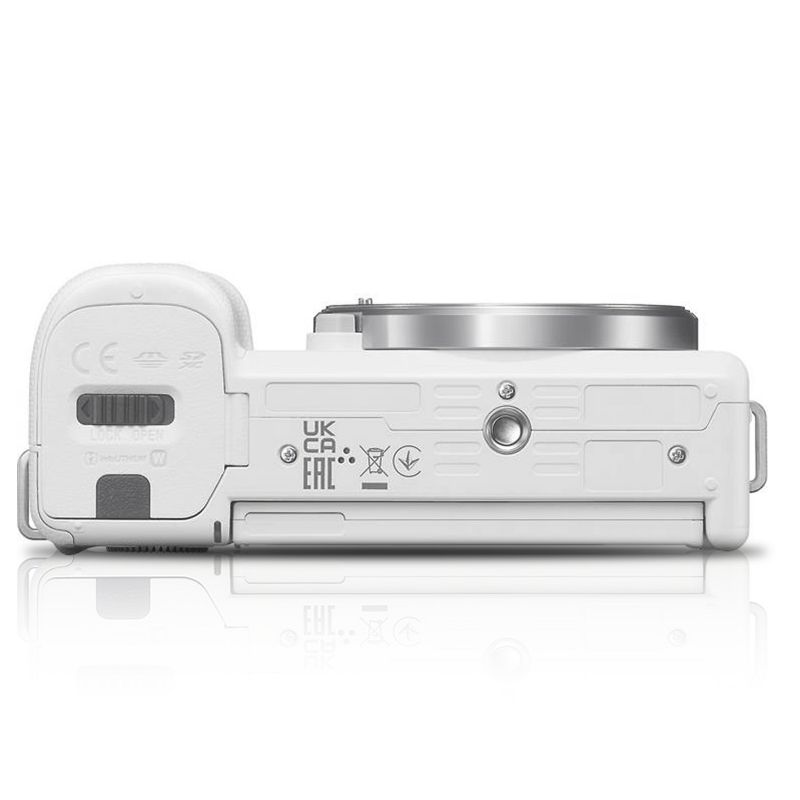 Sony Alpha ZV-E10 - APS-C Interchangeable Lens Mirrorless Vlog Camera Kit - White, 3 of 5