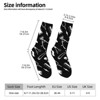 Barber Hair Stylist Love Women Printed Crew Socks Funny Funky Socks Soft Polyester Novelty Gifts for Artists Men - 2 of 4