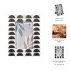 Sagebrook Home 4" x 6" Decorative Photo Frame - Contemporary Resin Ivory and Black Arch Design Picture Frame - Home - 4 of 4