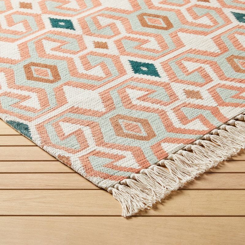 Tapestry Ogee Medallion Rug Blush - Opalhouse™ designed with Jungalow™, 3 of 5