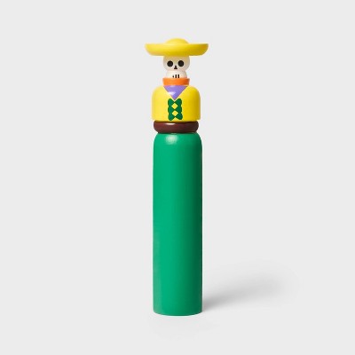 Día de Muertos 8" El Catrín Wood Figurine