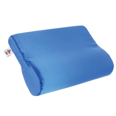 Core Products AB Contour Cervical Support Pillow, Satin, Blue
