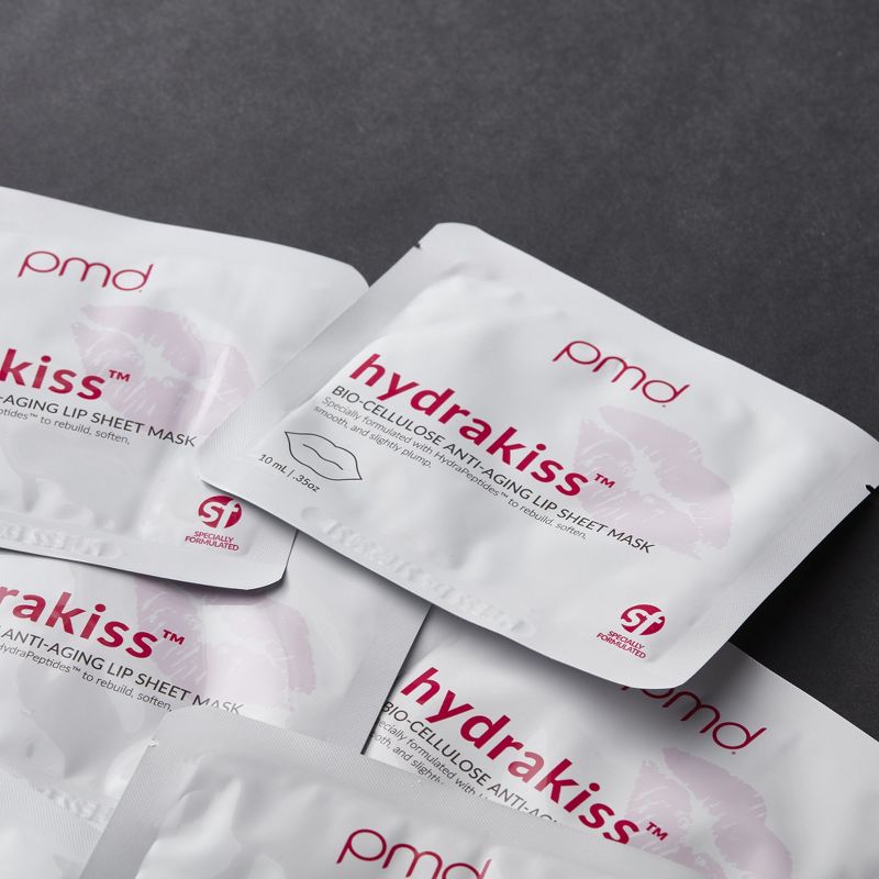 PMD Beauty Hydrakiss Bio-Cellulose Anti-Aging Lip Sheet Mask - 10 ct, 4 of 6