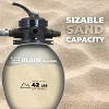 XtremepowerUS 2640 GPH Self Priming 13" Sand Filter Swimming Pool Pump w/ Timer - 4 of 4