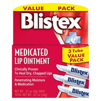 Blistex Medicated Lip Ointment - 3ct/0.63oz