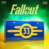 Doctor Collector Fallout Vault 33 License Plate, Official Decor, 13.19"x6.3" - 2 of 4