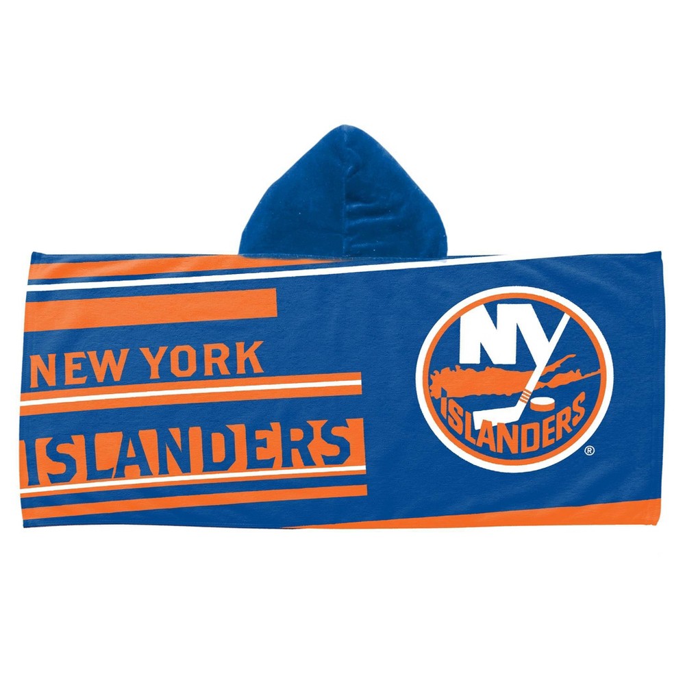 Photos - Towel 22"x51" NHL New York Islanders Youth Hooded Beach 