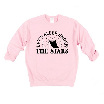 Simply Sage Market Women's Let's Sleep Under The Stars Tent Gildan Sweatshirt