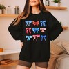 Simply Sage Market Women's Graphic Sweatshirt Patriotic Coquette Bow Chart - 2 of 3