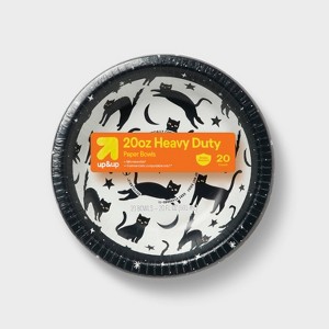 Halloween Disposable Bowls 5.52" - Cats - 20oz/20ct - up&up™ - 1 of 3