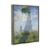 Stupell Industries Woman with a Parasol Classic Claude Monet Painting Black Floater Framed Canvas Wall Art - 3 of 4