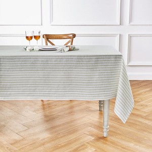 Solino Home Linen Stripe Tablecloth | Amalfi - 1 of 4