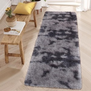 Rugs for Large Living Room Rug Washable Chenille Shag Carpet Non Slip Boho Bedroom Nursery Rug - 1 of 4