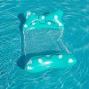 Cute Bow-Knot Lounge Floatie Water Chair, Saddle, Drifter Pool Hammock for Adults - Blue - 2 of 4