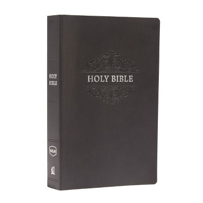 Nkjv, Holy Bible, Soft Touch Edition, Imitation Leather, Black, Comfort ...