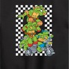 Boys' - Teenage Mutant Ninja Turtles - Checker Graphic Graphic Long Sleeve Fleece Sweatshirt - 2 of 4