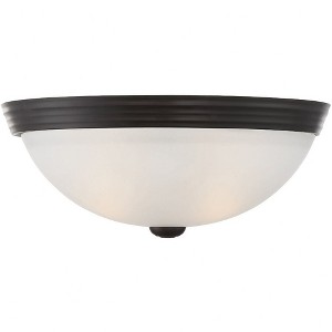 Savoy House NULL 2 - Light Flush Mount in  English Bronze - 1 of 4
