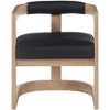 Meridian Furniture,Manchester Vegan Leather Dining Chair - 3 of 4