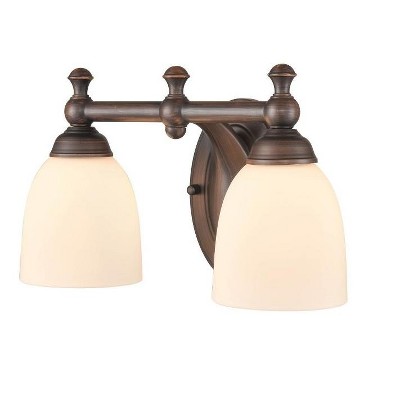 Millennium Lighting 2 - Light Vanity in  Rubbed Bronze