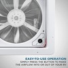 Hike Crew RV Accessories, 14” RV Roof Vent Fan with White Lid - 4 of 4