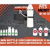 BABYYER Magnetic Water Bottle Sleeve Bag Phone Holder for Gym with 4 Magnets Attach it to Any Gym Equipment - Magnetic Bag Mount for Phones - 2 of 4