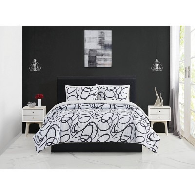 Christian Siriano 3pc NY Mimi Duvet Cover Set