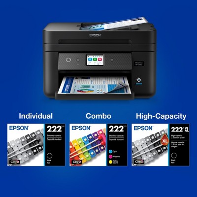 Epson T222 Black and Color Combo Ink Cartridges, Standard Capacity