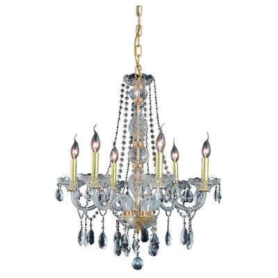 Elegant Lighting Verona 6 - Light Chandelier in  Gold