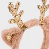 Girls' Holiday Reindeer Headband - Cat & Jack™ - 3 of 3