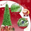 Spassway Slim Pencil Artificial Christmas Tree with Metal Stand Premium Unlit Pine tree Design Dense Branches Realistic Holiday Decor for Home - 4 of 4
