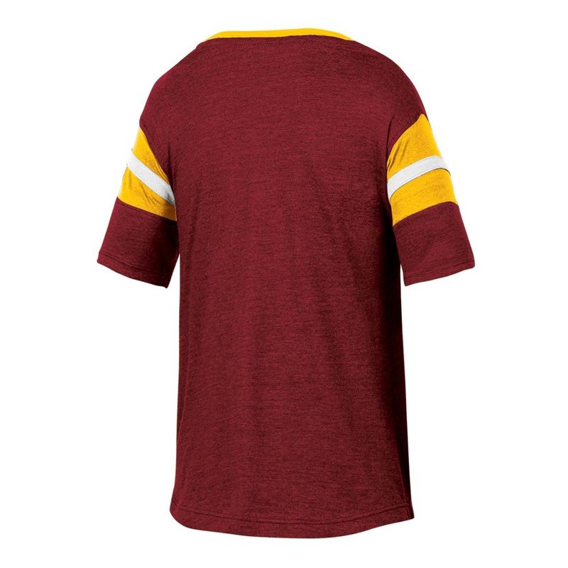 NCAA USC Trojans Girls&#39; Short Sleeve Striped Shirt, 2 of 4