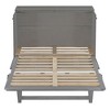 Whisen Modern Design Murphy Bed, Folded into a Cabinet with Large Drawers and USB Ports - 4 of 4