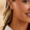 Pure Collection by Ross-Simons 14kt Yellow Gold Petite Snake Flat-Back Stud Earrings - 2 of 4