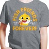 Boys' - Baby Shark - Fish Friends Forever Short Sleeve Graphic T-Shirt - 2 of 4