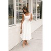 Petal and Pup Womens Una Midi Dress - 3 of 4